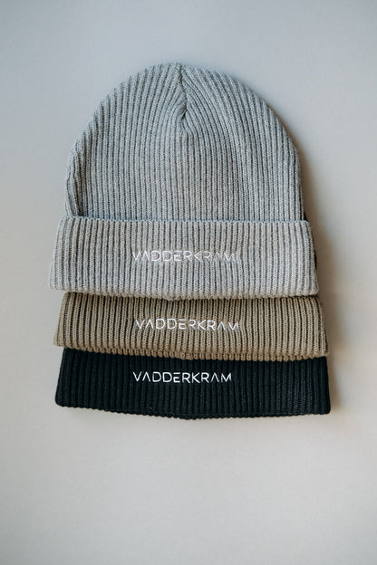 Organic Fisherman Beanie - black (Stick)