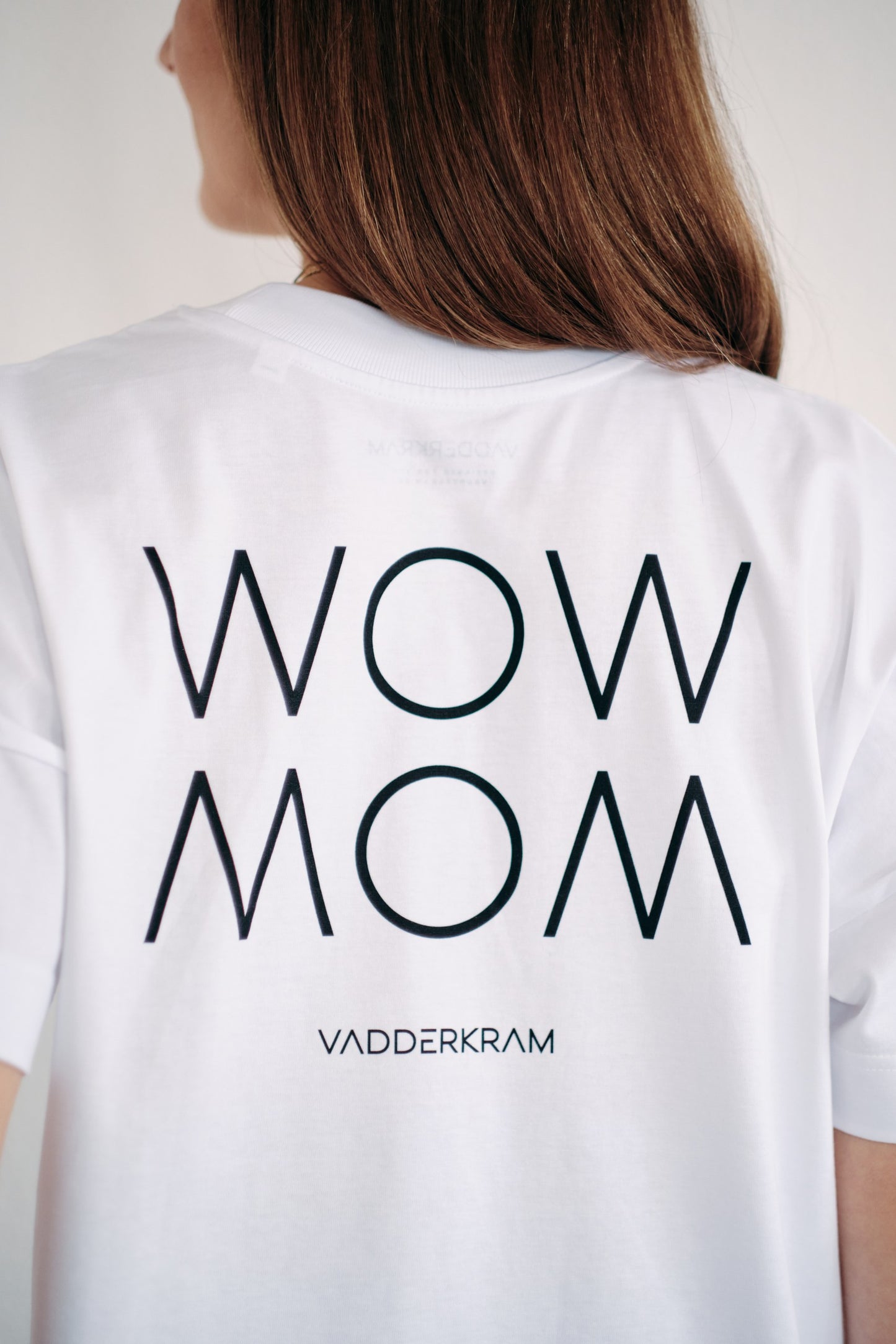 WOW MOM - Organic Oversize Shirt - white