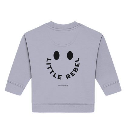 Little Rebel Collection - Baby Organic Sweatshirt - serene blue