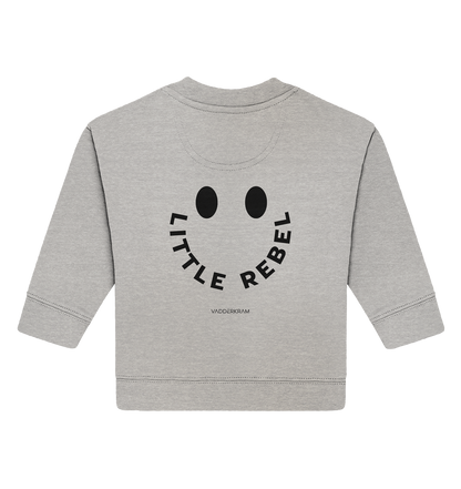 Little Rebel Collection - Baby Organic Sweatshirt - heather grey