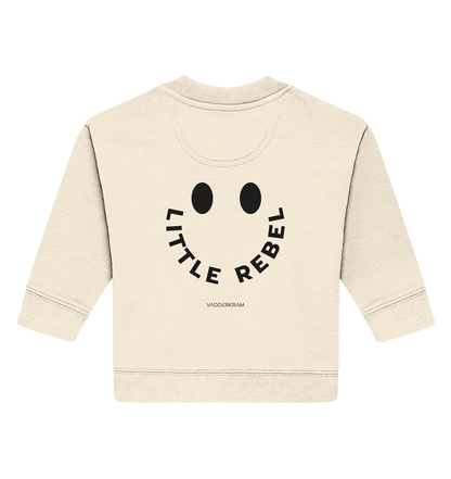 Little Rebel Collection - Baby Organic Sweatshirt - heather grey