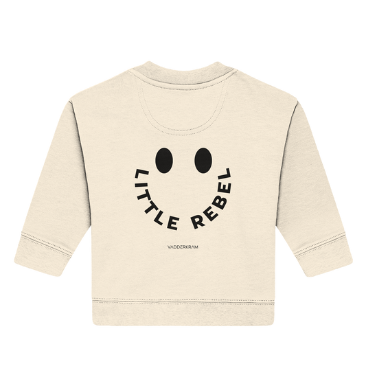 Little Rebel Collection - Baby Organic Sweatshirt - natural raw