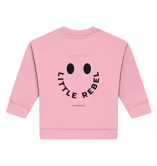 Little Rebel Collection - Baby Organic Sweatshirt - cotton pink