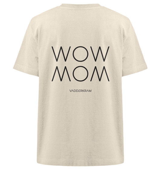 WOW MOM - Organic Heavy Oversized Shirt - natural raw