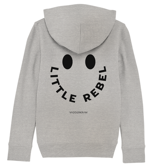 Little Rebel Collection - Kids Organic Hoodie - heather grey