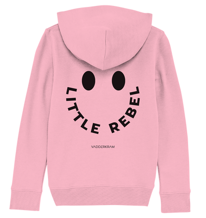 Little Rebel Collection - Kids Organic Hoodie - cotton pink