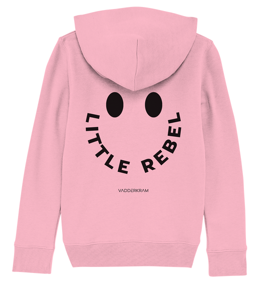 Little Rebel Collection - Kids Organic Hoodie - cotton pink