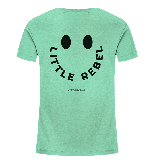 Little Rebel Collection - Kids Organic Shirt - mid heather green