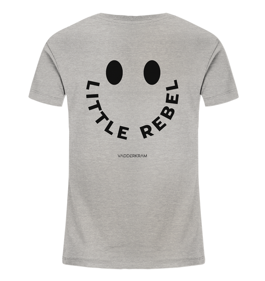 Little Rebel Collection - Kids Organic Shirt - heather grey