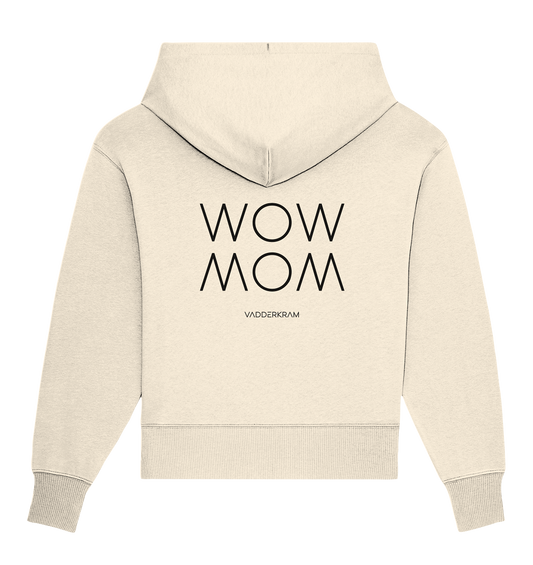 WOW MOM - Organic Oversize Hoodie - natural