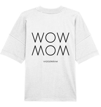 WOW MOM - Organic Oversize Shirt - white