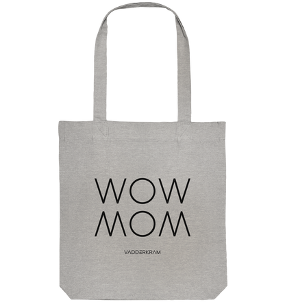 WOW MOM - Organic Canvas-Bag - grey