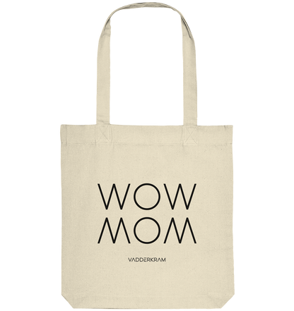 WOW MOM - Organic Canvas Bag - natural