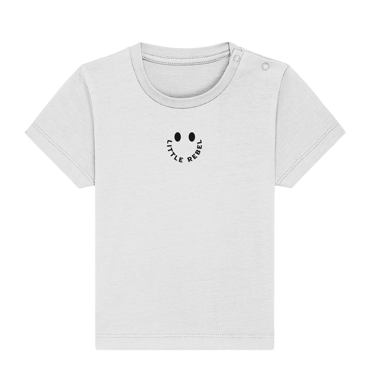 Little Rebel Collection - Baby Organic Shirt - white