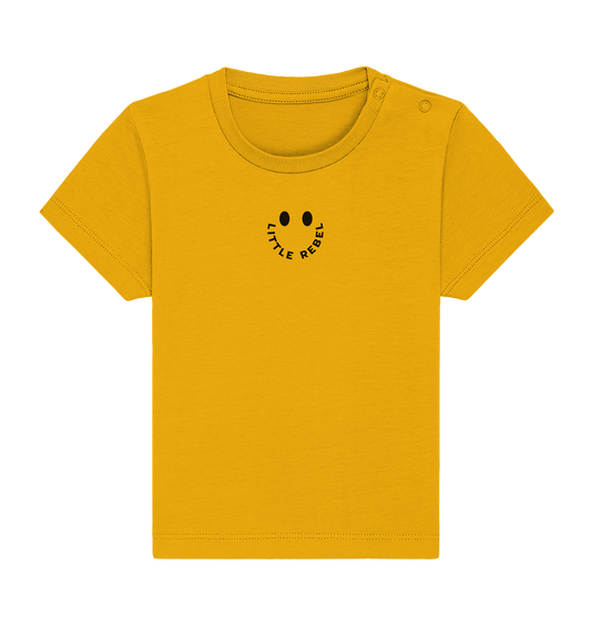 Little Rebel Collection - Baby Organic Shirt - golden yellow