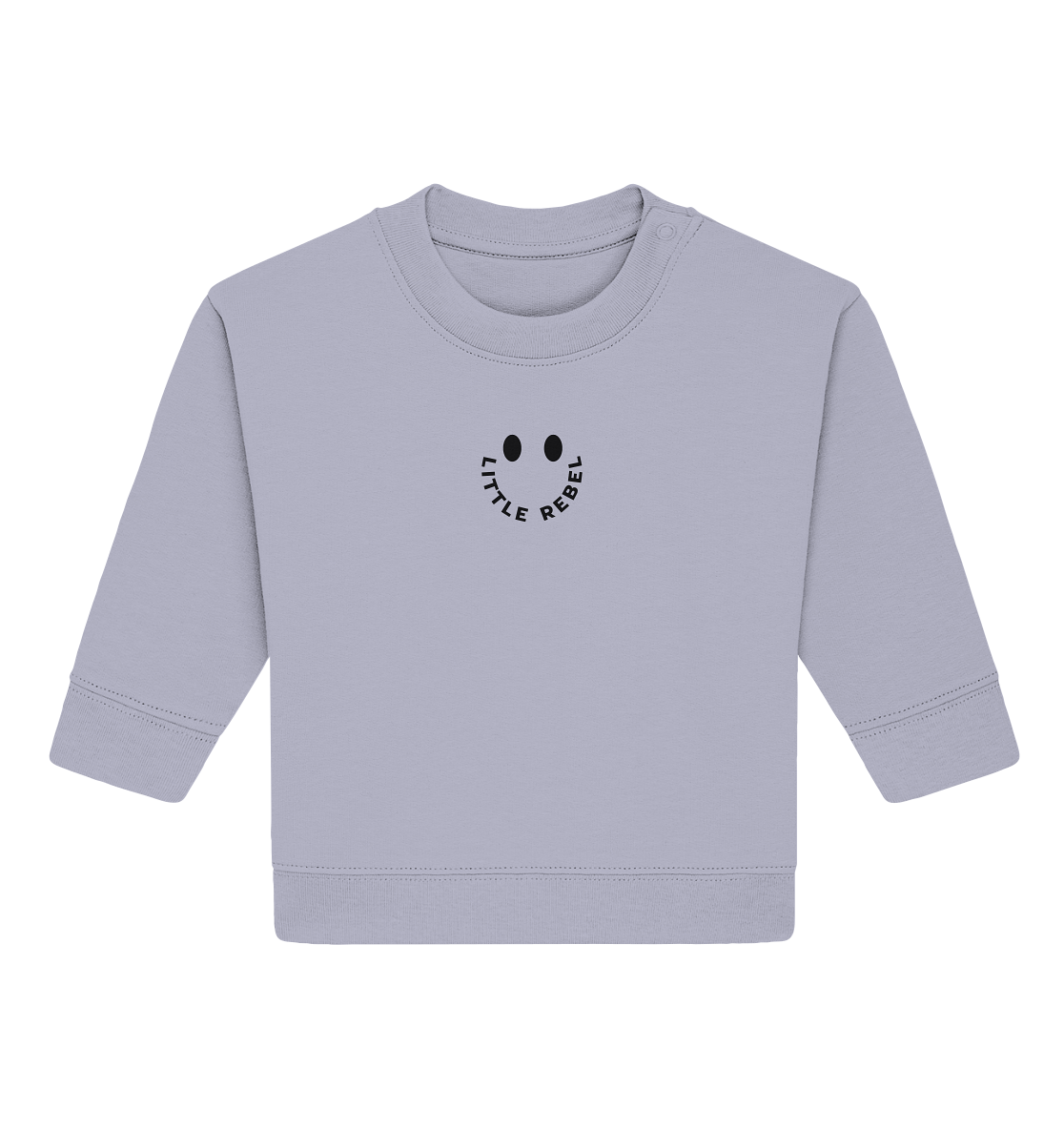 Little Rebel Collection - Baby Organic Sweatshirt - heather grey