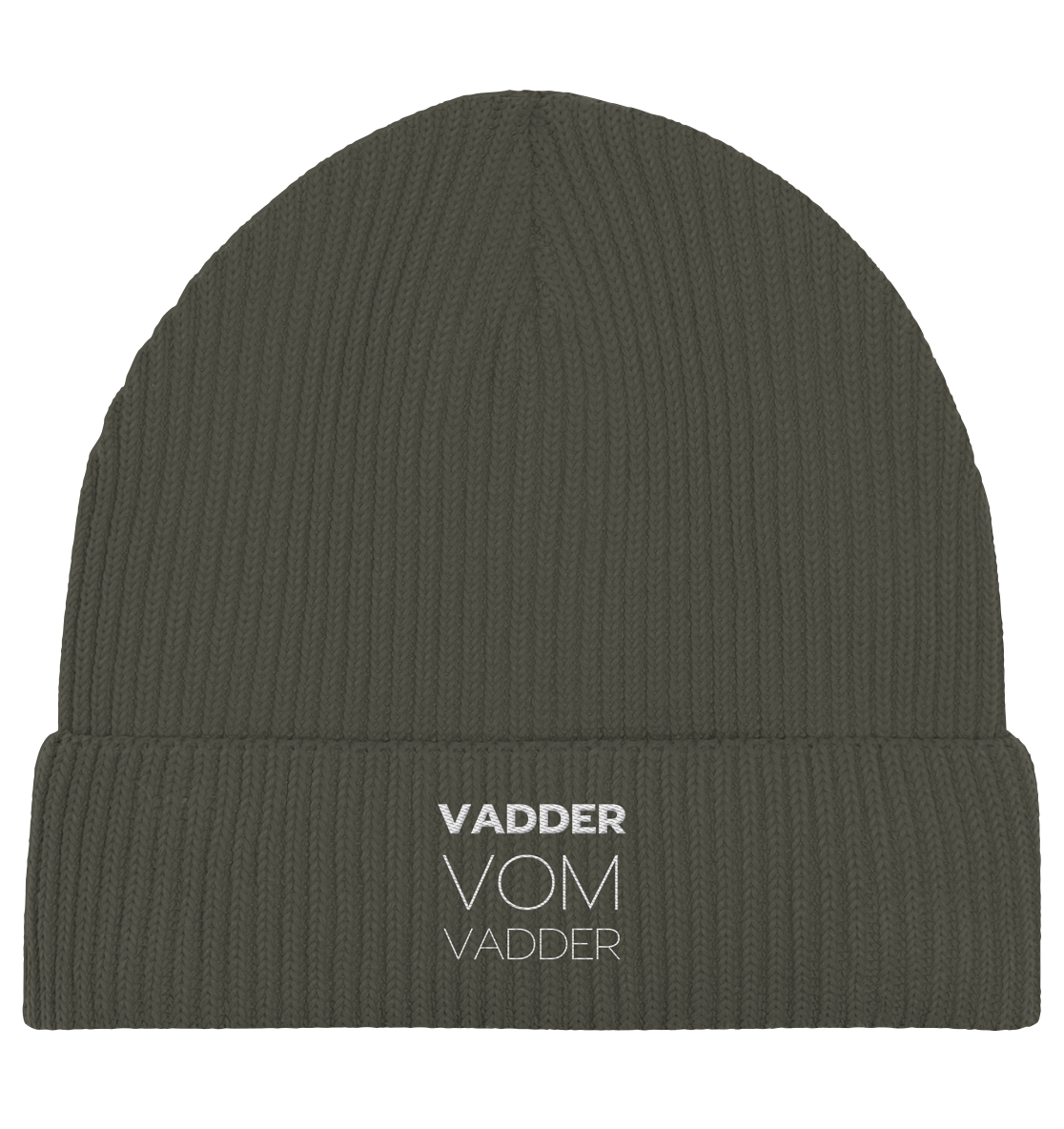 Vadder vom Vadder - Organic Fisherman Beanie - khaki