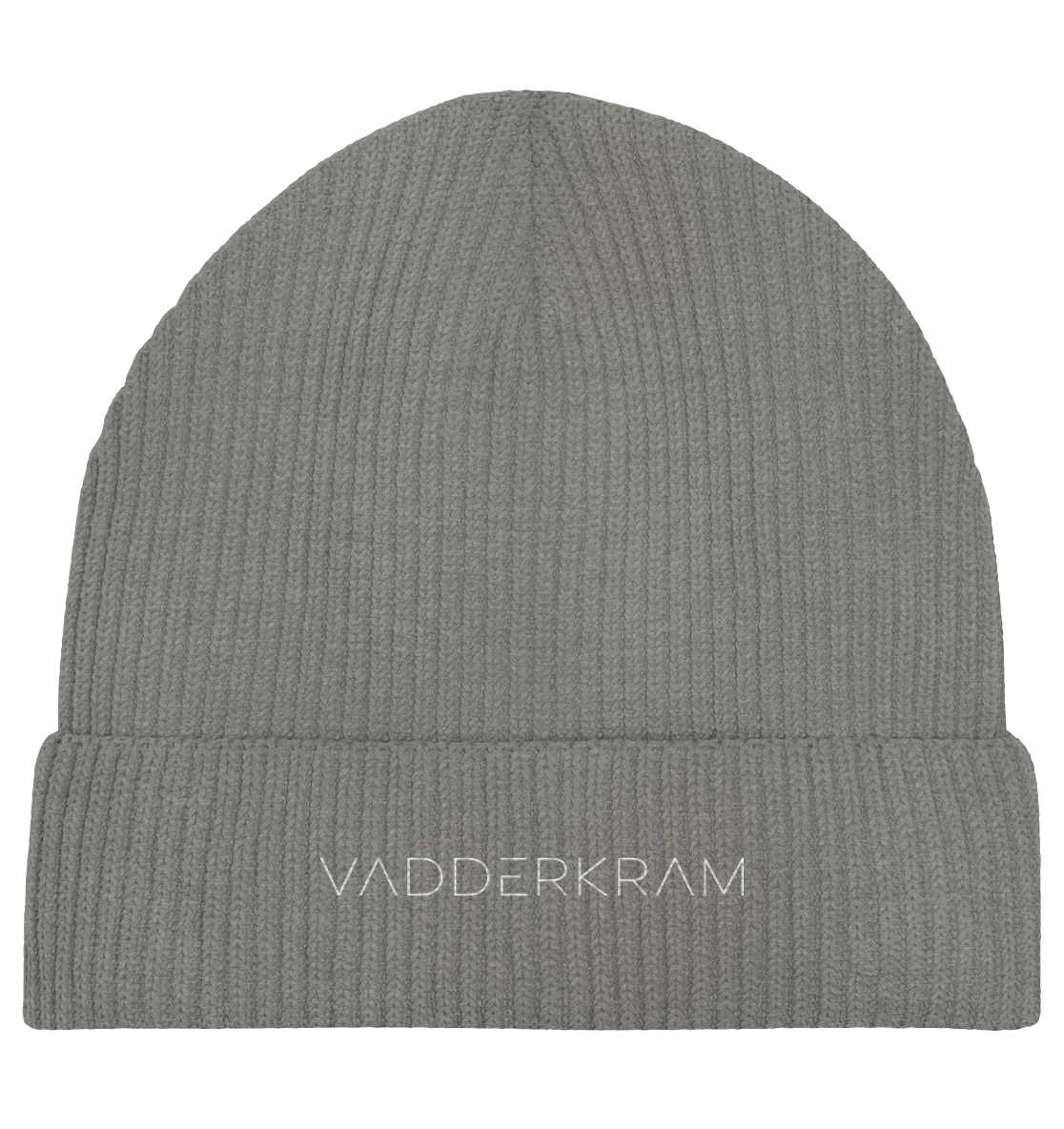 Organic Fisherman Beanie - grey (Stick)