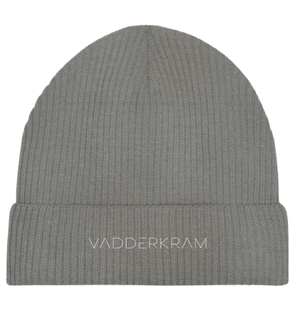 Organic Fisherman Beanie - grey (Stick)