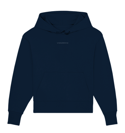 Organic Oversize Hoodie (Stick) - French Navy