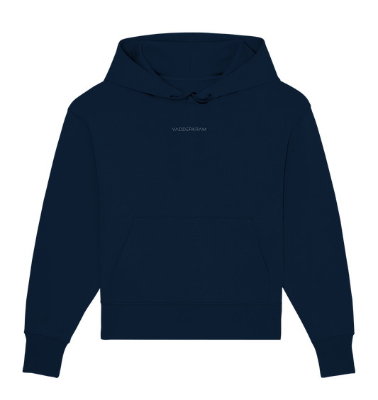 Organic Oversize Hoodie (Stick) - French Navy