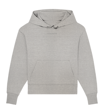 Organic Oversize Hoodie (Stick) - grey