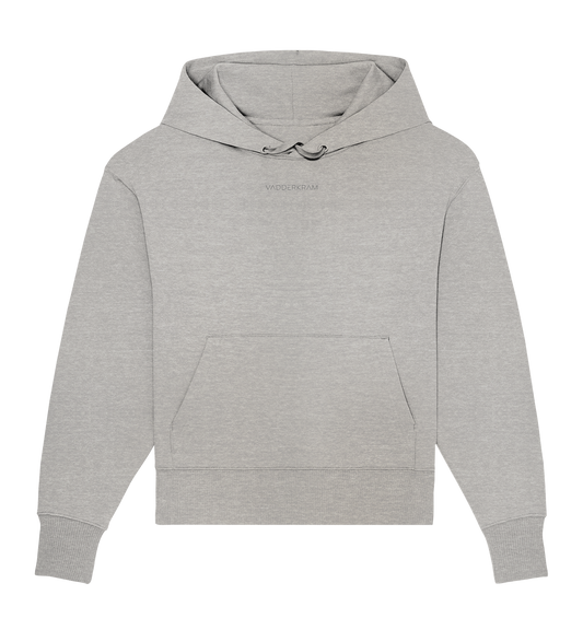 Organic Oversize Hoodie (Stick) - grey