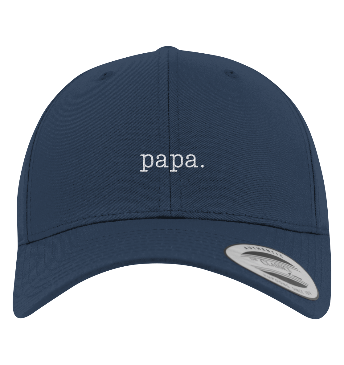 papa. - Premium Baseball Cap - black