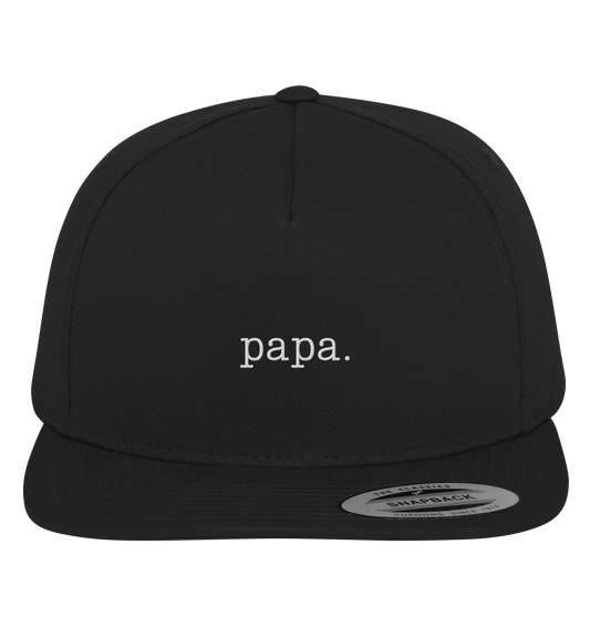 papa. - Premium Snapback - black