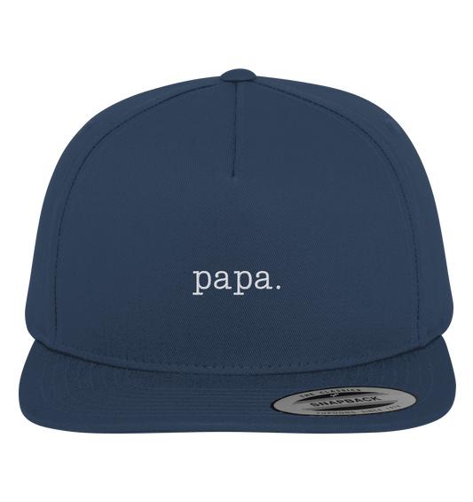 papa. - Premium Snapback - navy